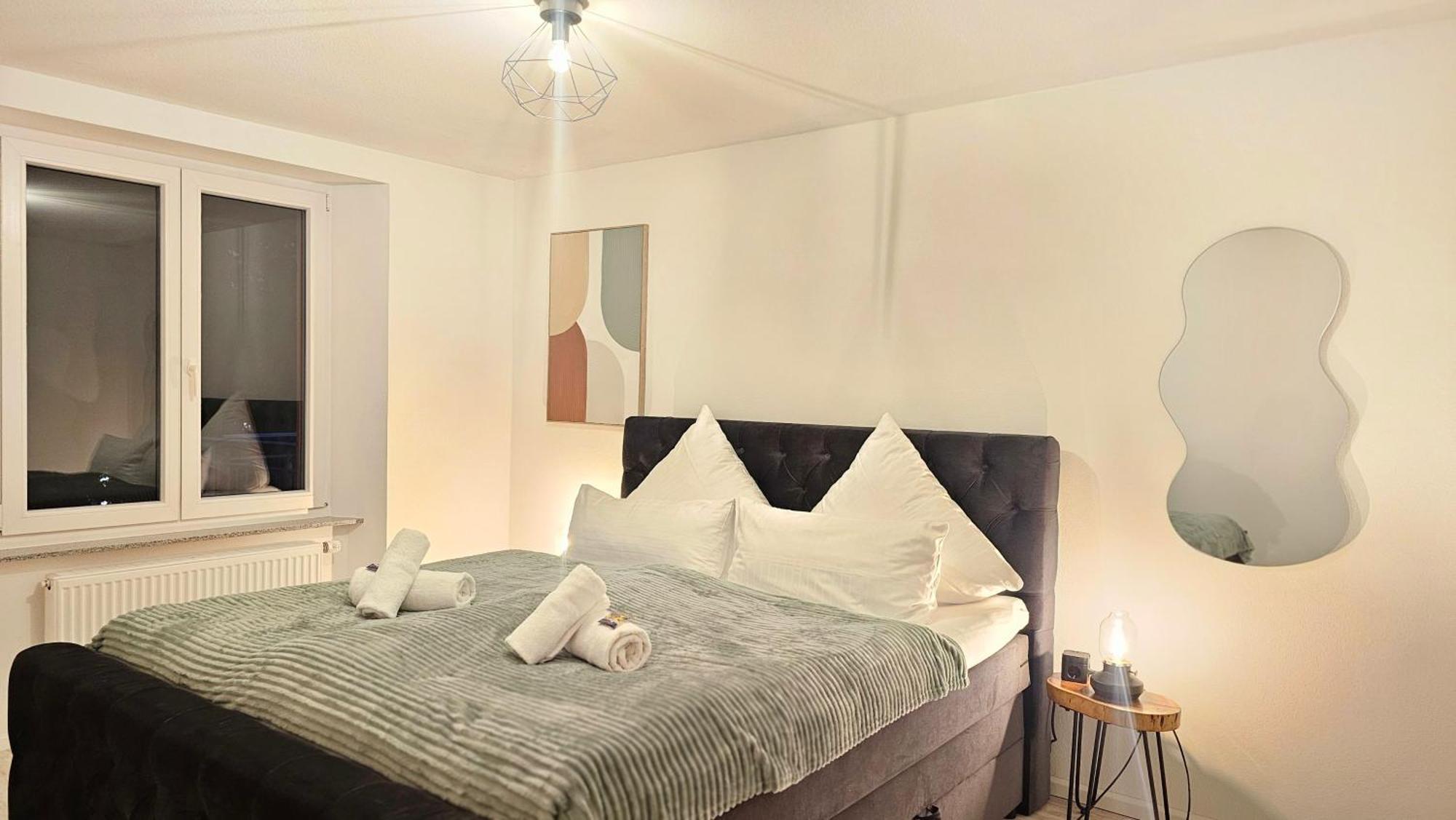 Design-Apartment II Boxspring I Nespresso I Balkon I Basel 10 Km I Tiefgarage Eimeldingen Extérieur photo