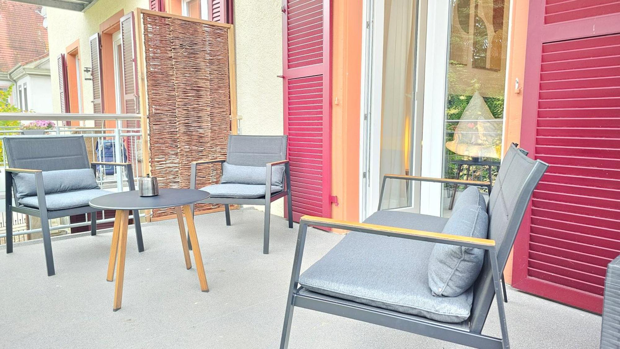Design-Apartment II Boxspring I Nespresso I Balkon I Basel 10 Km I Tiefgarage Eimeldingen Extérieur photo